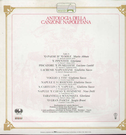 Antologia Della Canzone Napoletana Attraverso Gli Anni Vol.7
