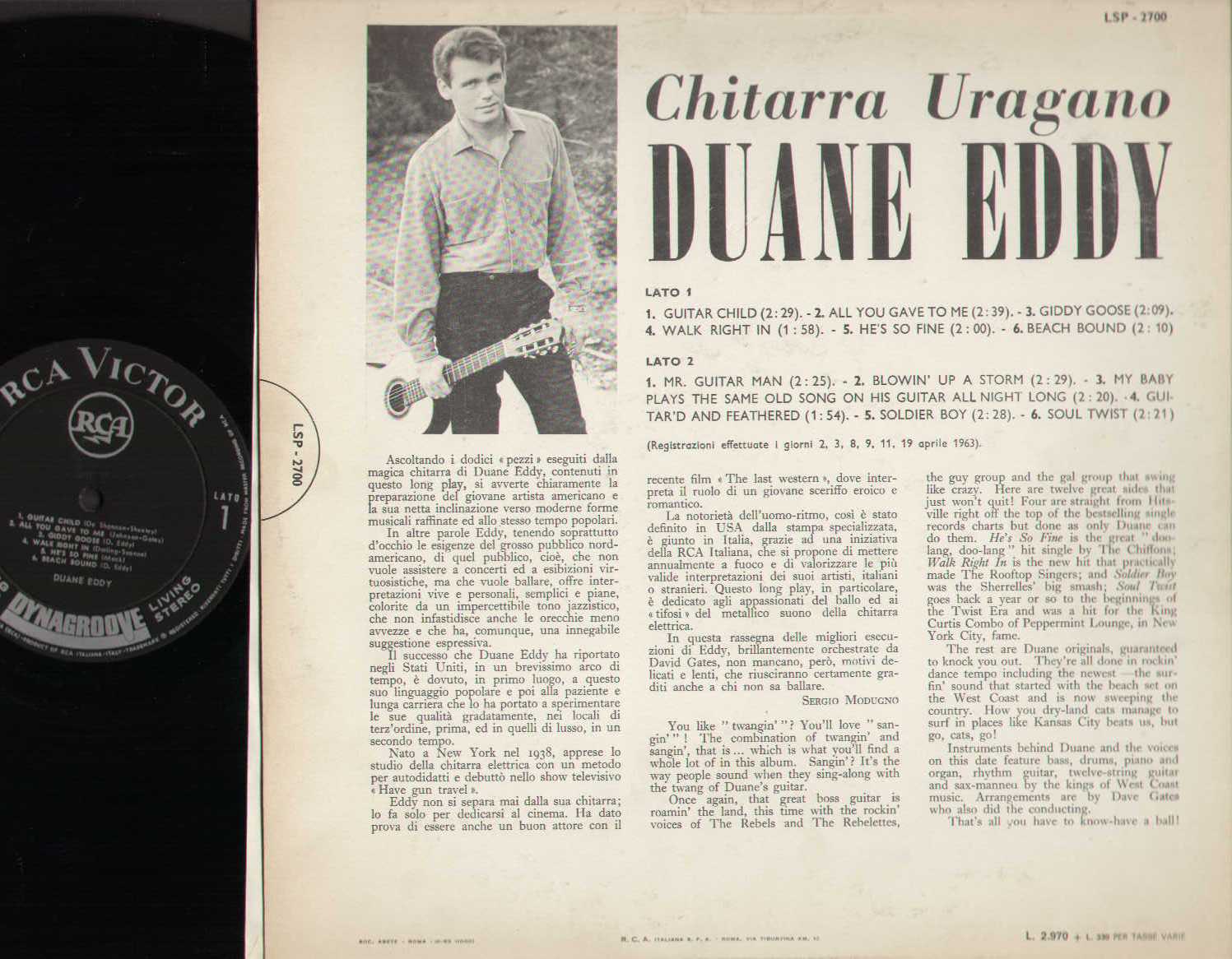 Chitarra Uragano