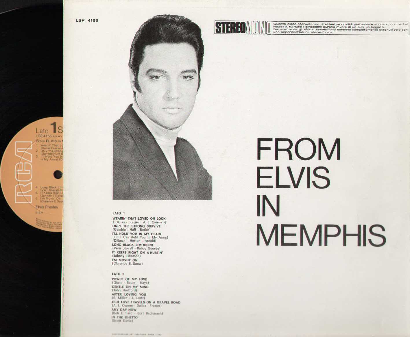 From Elvis In Memphis