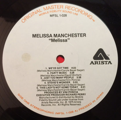Melissa Original Master Recording