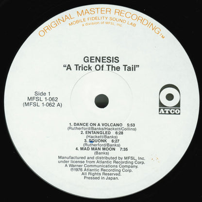 A Trick Of The Tail Original Master Recording