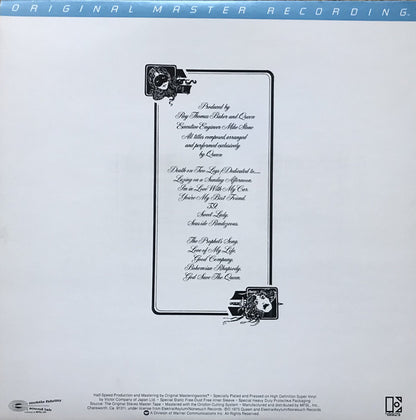 A Night At The Opera Original Master Recording