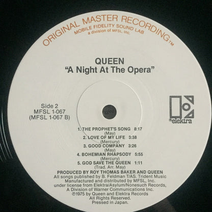 A Night At The Opera Original Master Recording