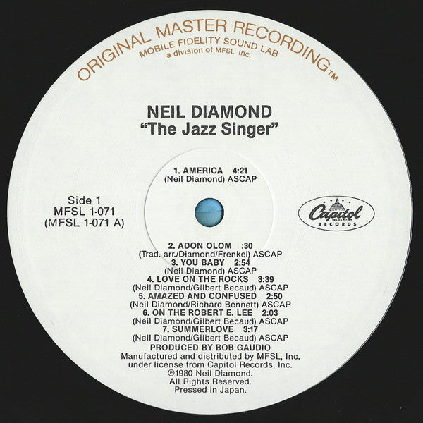 The Jazz Singer Original Master Recording