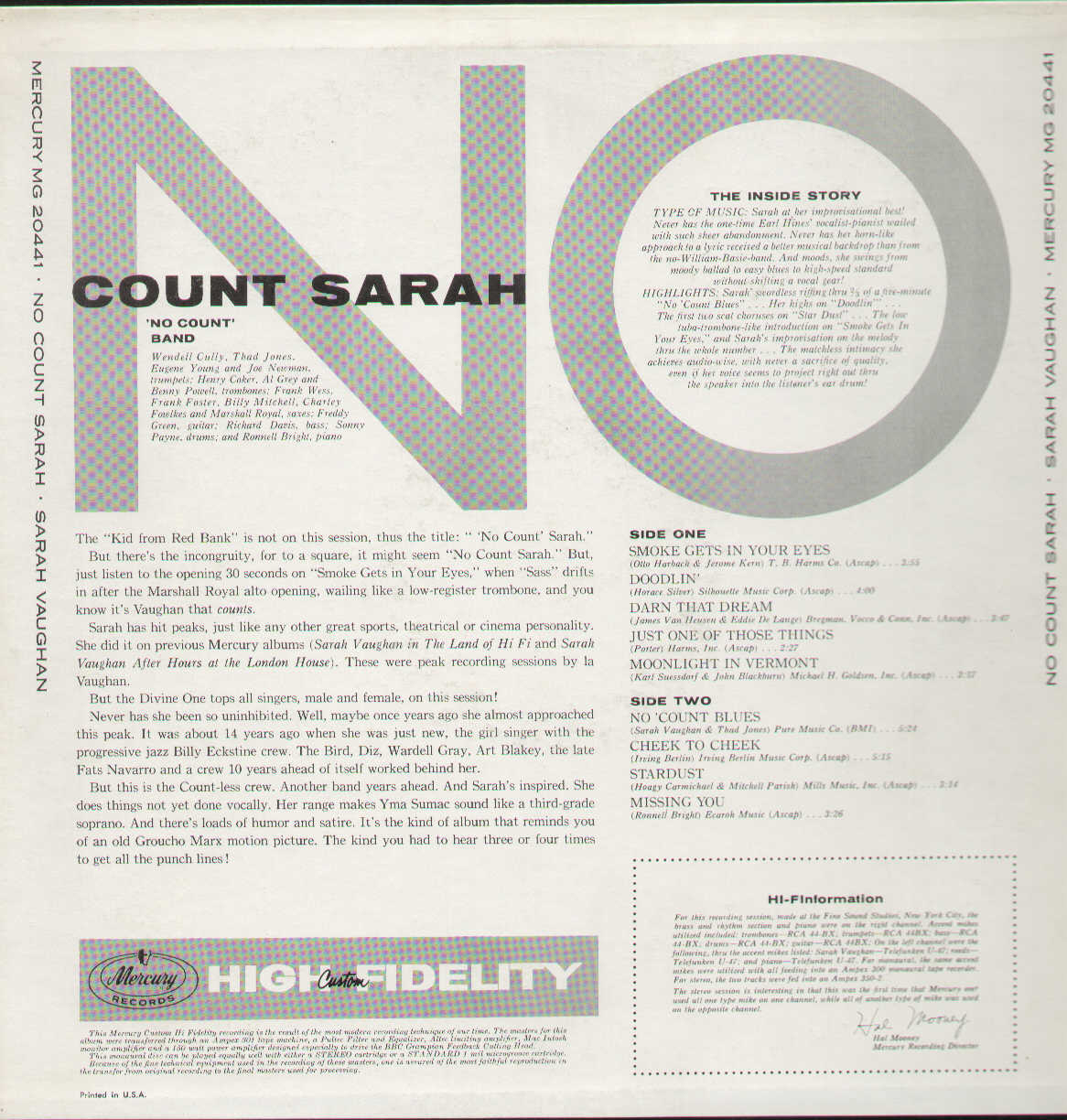 No Count Sarah