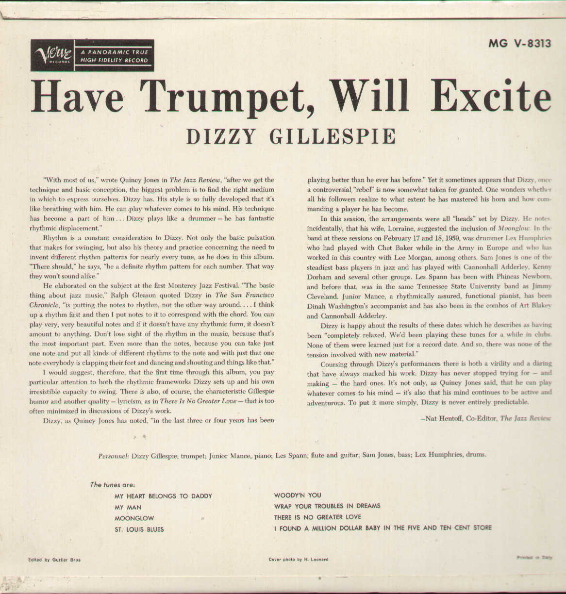 Have Trumpet Will Excite