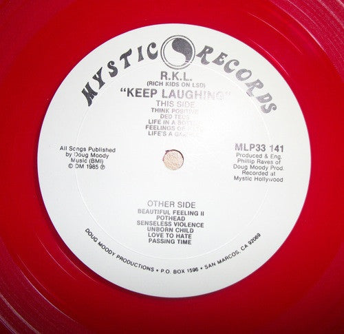 Keep Laughing Red Vinyl