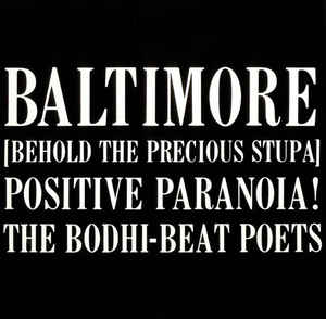 Baltimore Behold The Precious Stupa Positive Paranoia