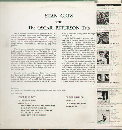 Stan Getz And Oscar Peterson Trio Japan