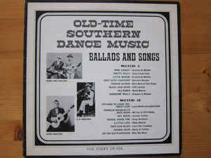 Old Time Southern Dance Music Ballads And Songs