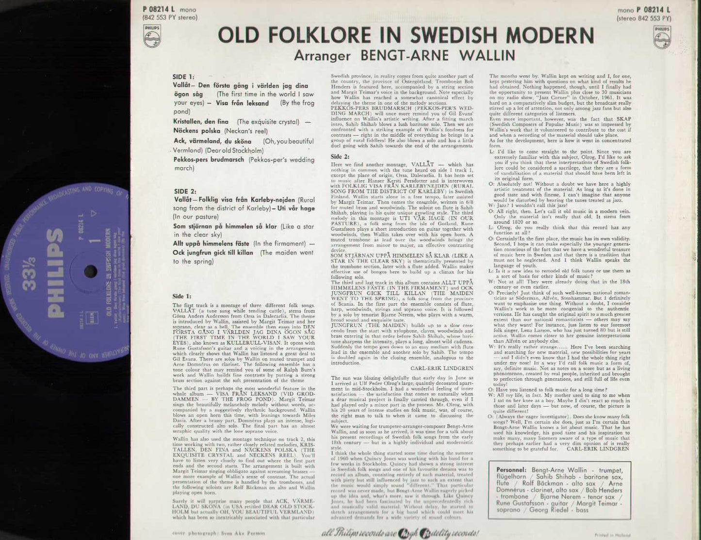 Old Folklore In Swedish Modern