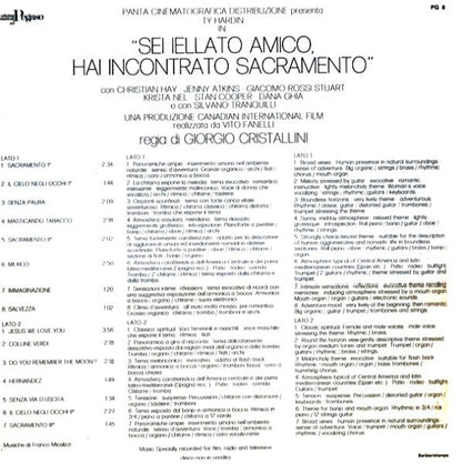 Sei Iellato Amico, Hai Incontrato Sacramento