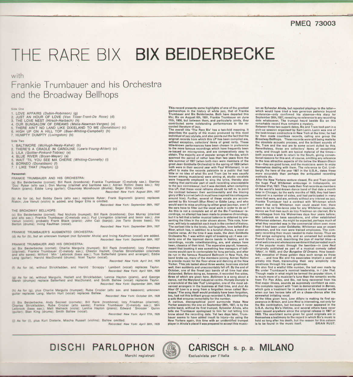 The Rare Bix