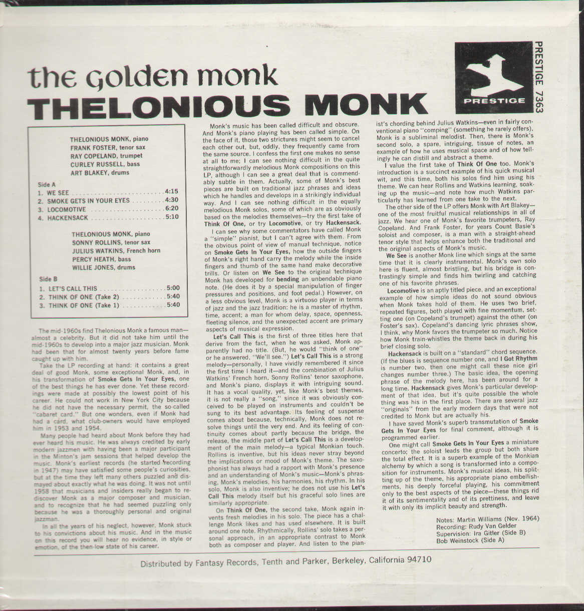 The Golden Monk