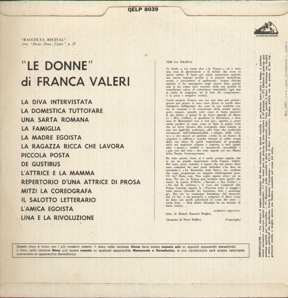 Le Donne Di Franca Valeri
