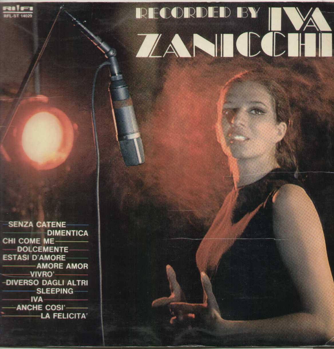Recorded By Iva Zanicchi