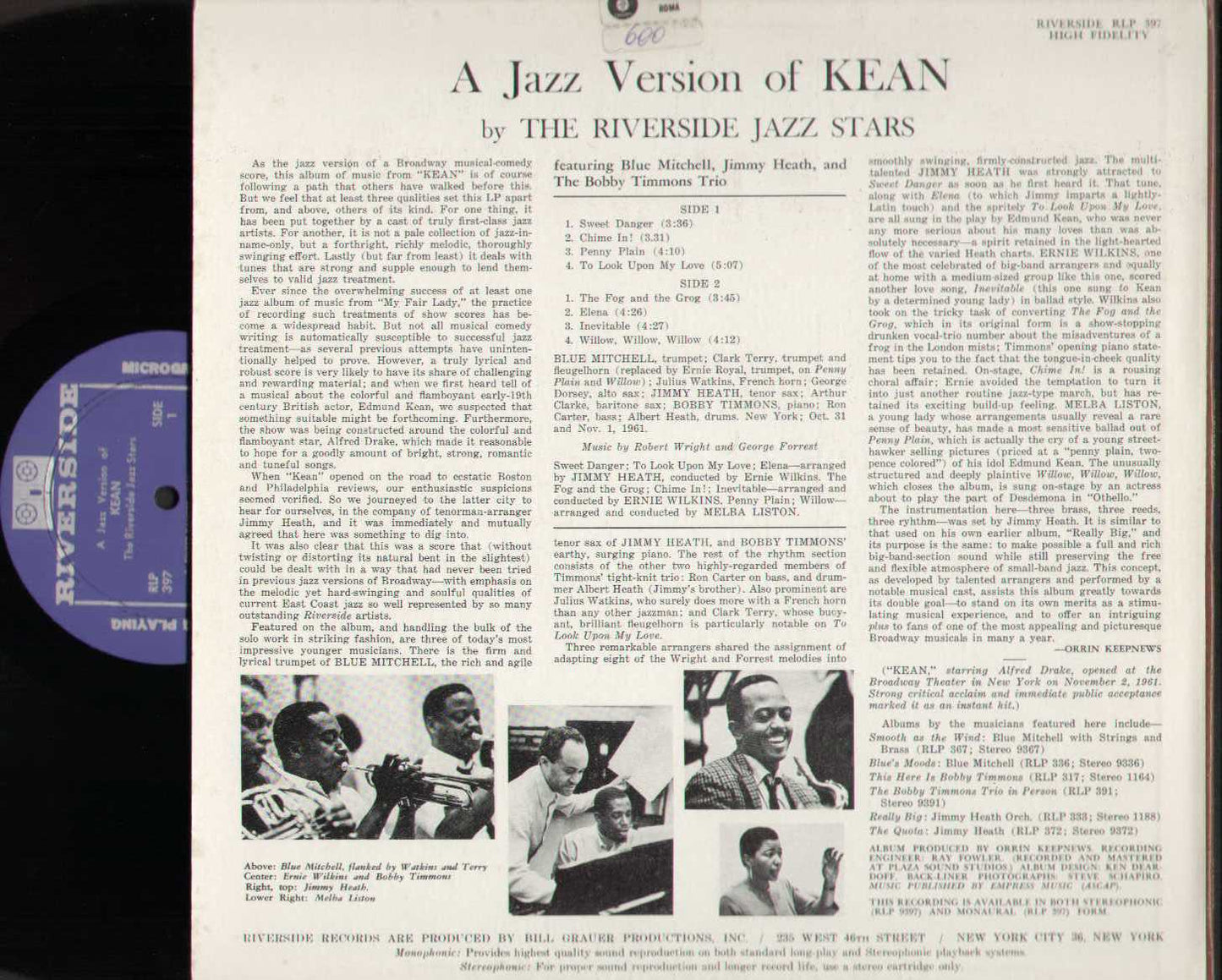 A Jazz Version Of Kean
