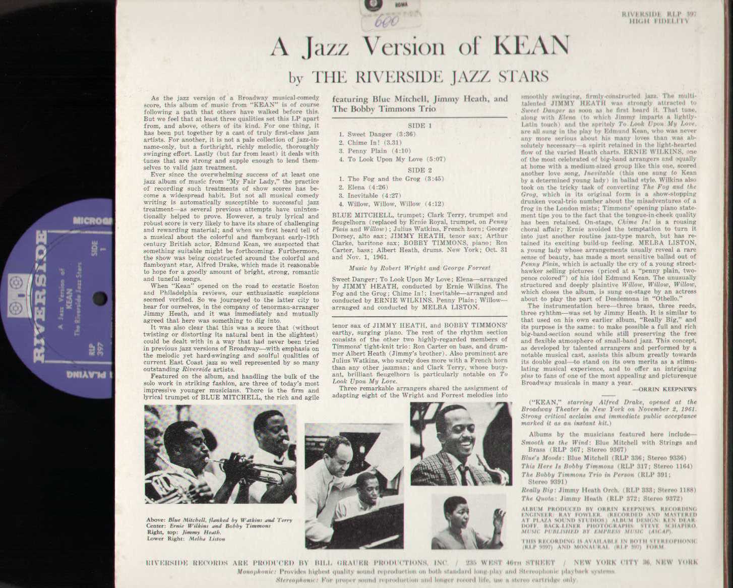 A Jazz Version Of Kean