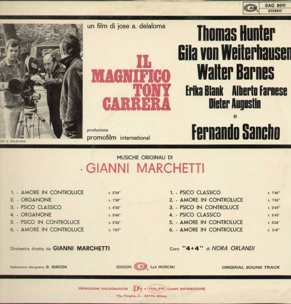 Il Magnifico Tony Carrera