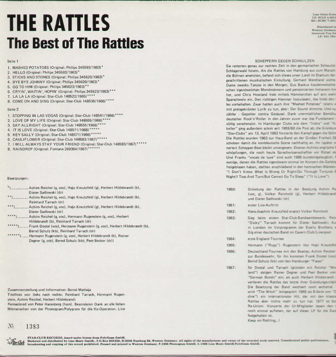The Best Of The Rattles
