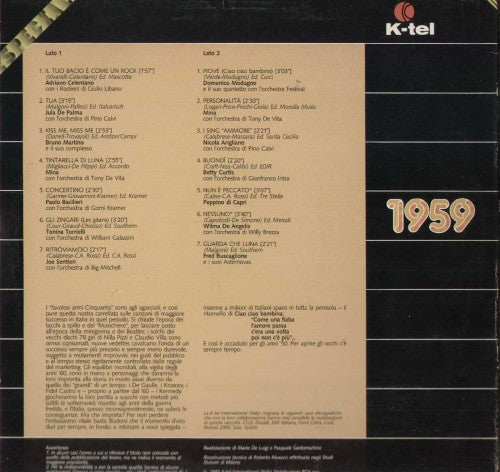 Canzoniere 50 - 1959