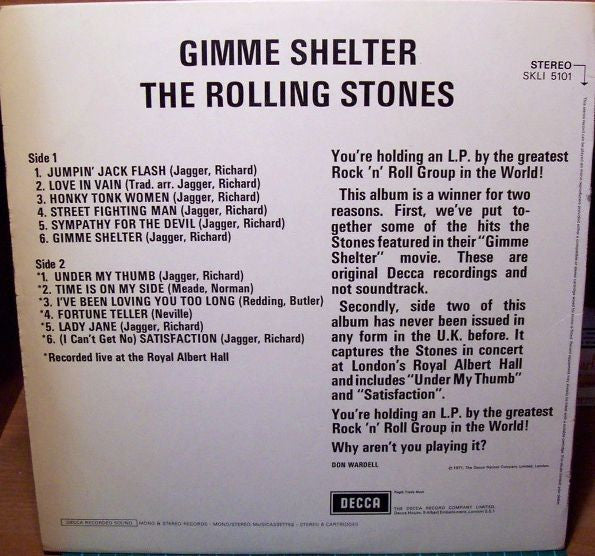Gimme Shelter