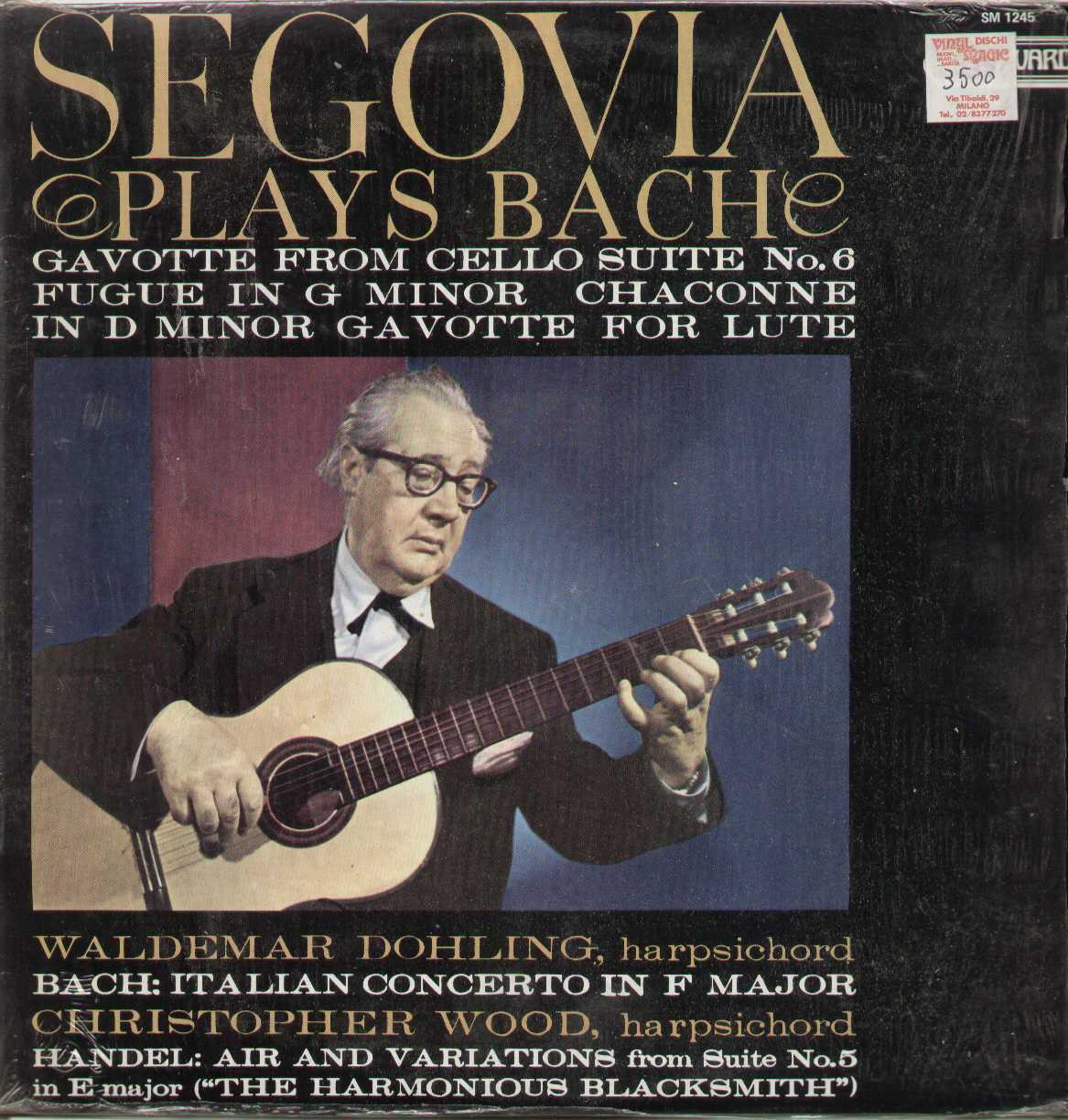 Plays Bach