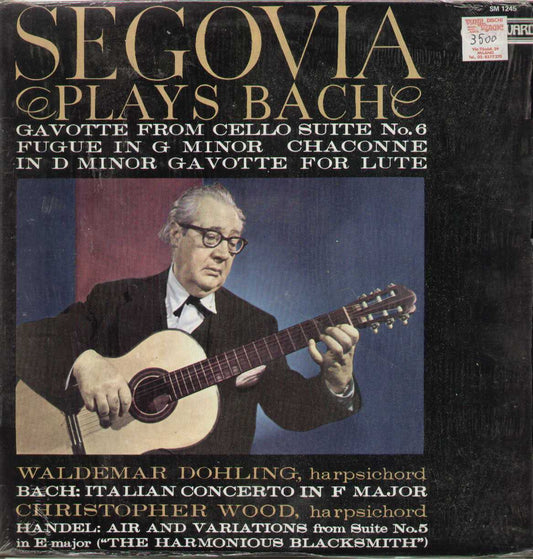 Plays Bach