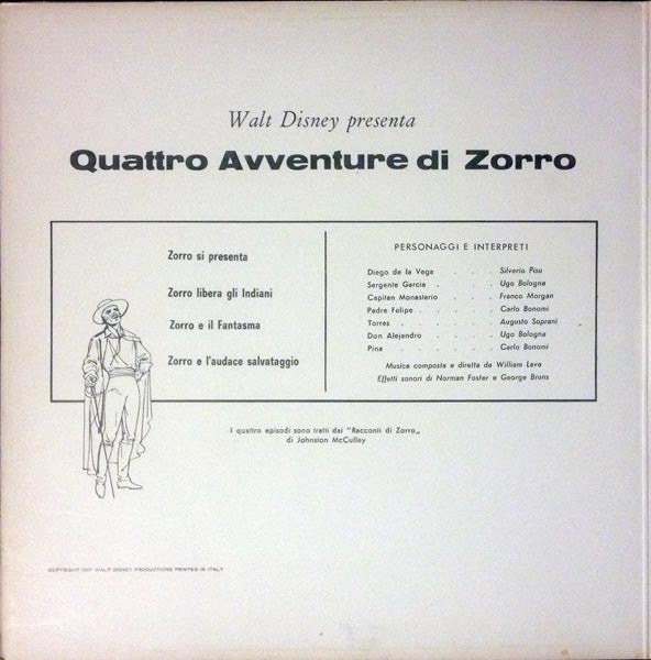 Quattro Avventure Di Zorro