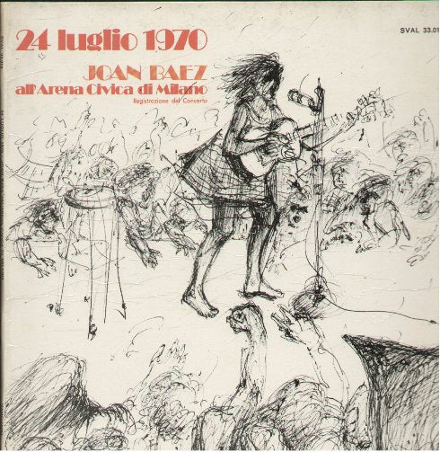 24 Luglio 1970 Joan Baez All'arena Civica Di Milano