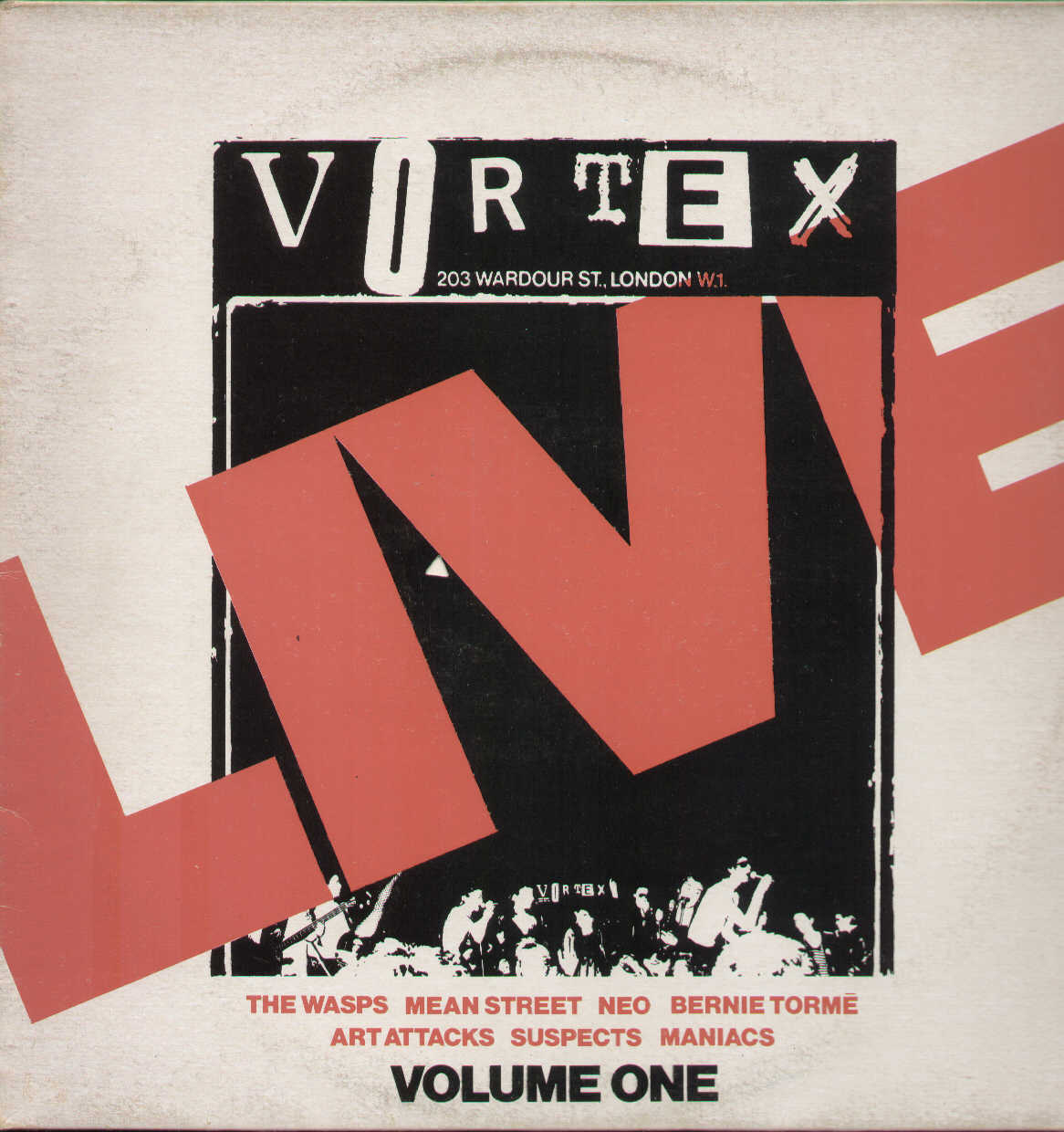 Live At The Vortex Volume One