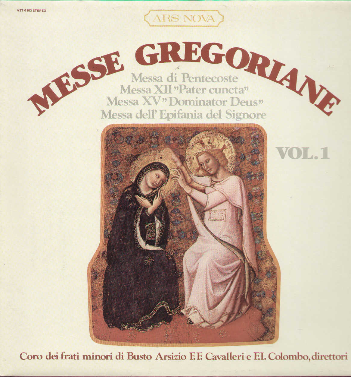 Messe Gregoriane Vol.1