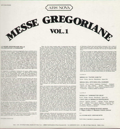 Messe Gregoriane Vol.1
