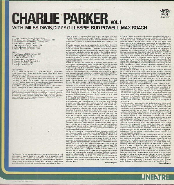 Charlie Parker Vol.1