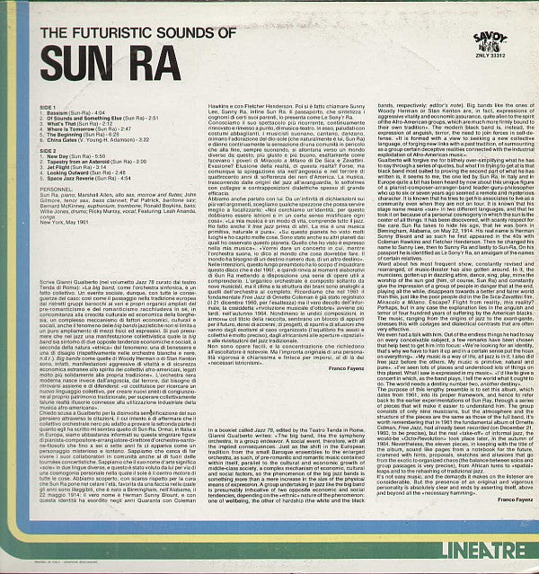 The Futuristic Sounds Of Sun Ra