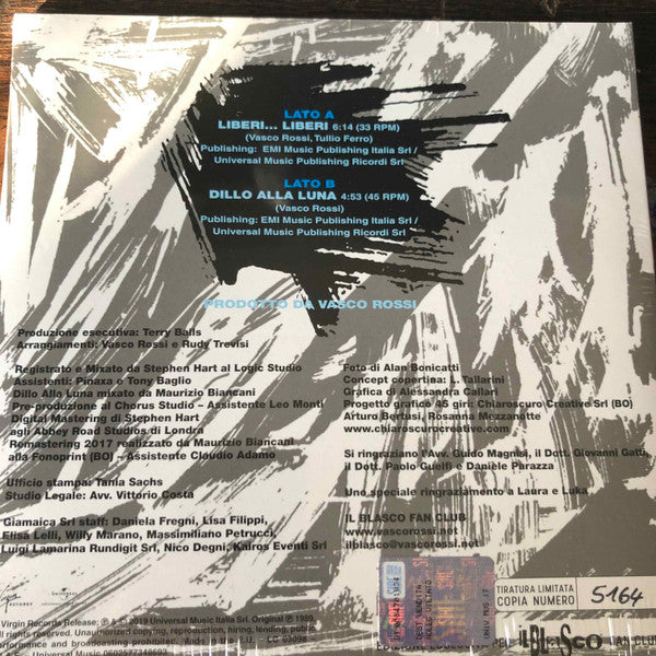 Liberi Liberi Limited Edition Numbered Hand Numbered