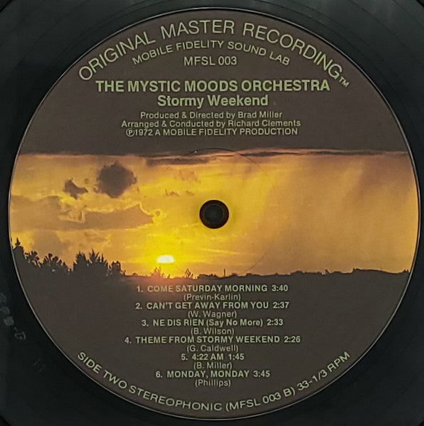 Stormy Weekend Original Master Recording