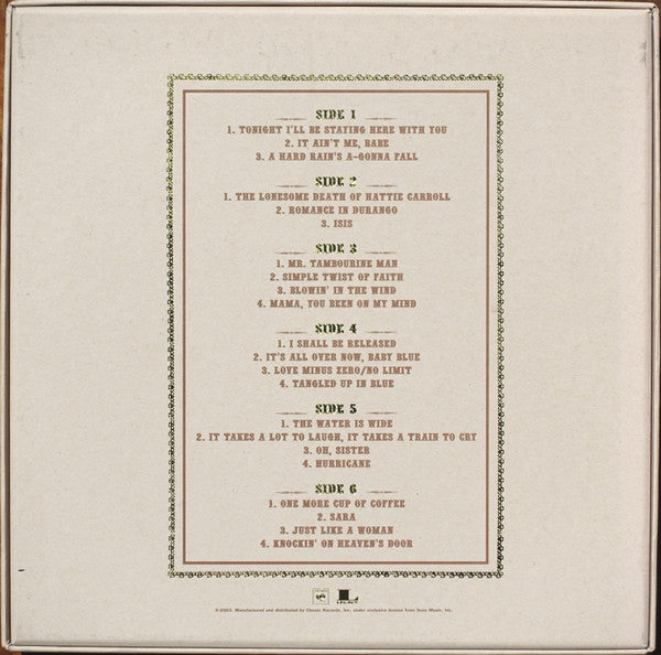 The Bootleg Series Vol.5: Live 1975 The Rolling Thunder Revue BOXSET