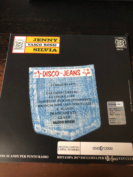 Jenny / Silvia  Limited Edition Numbered