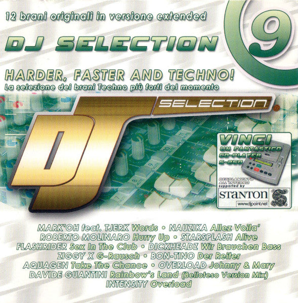 DJ Selection 9 - Harder, Faster And Techno