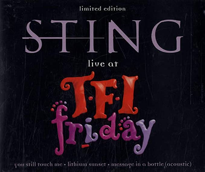 Live at TFI Friday Limited Edition