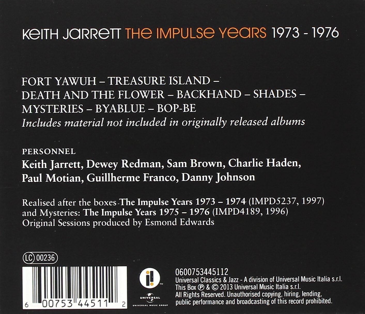 The Impulse Years Boxset