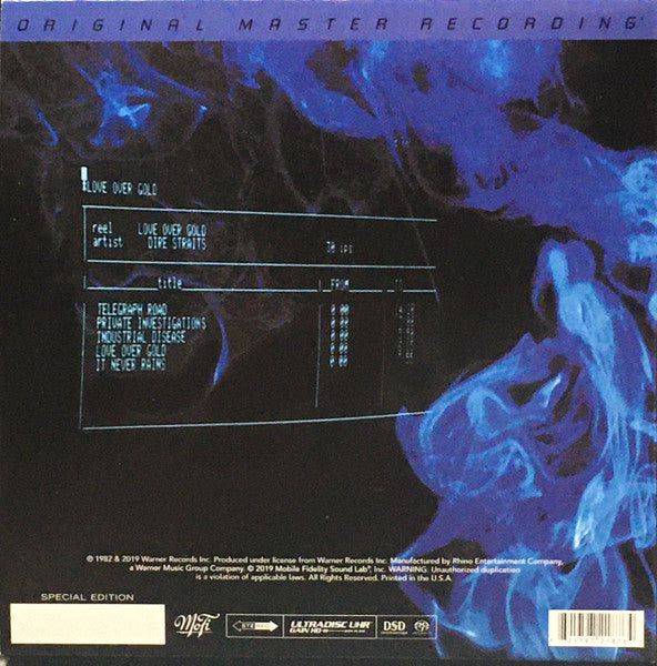 Love Over Gold SACD
