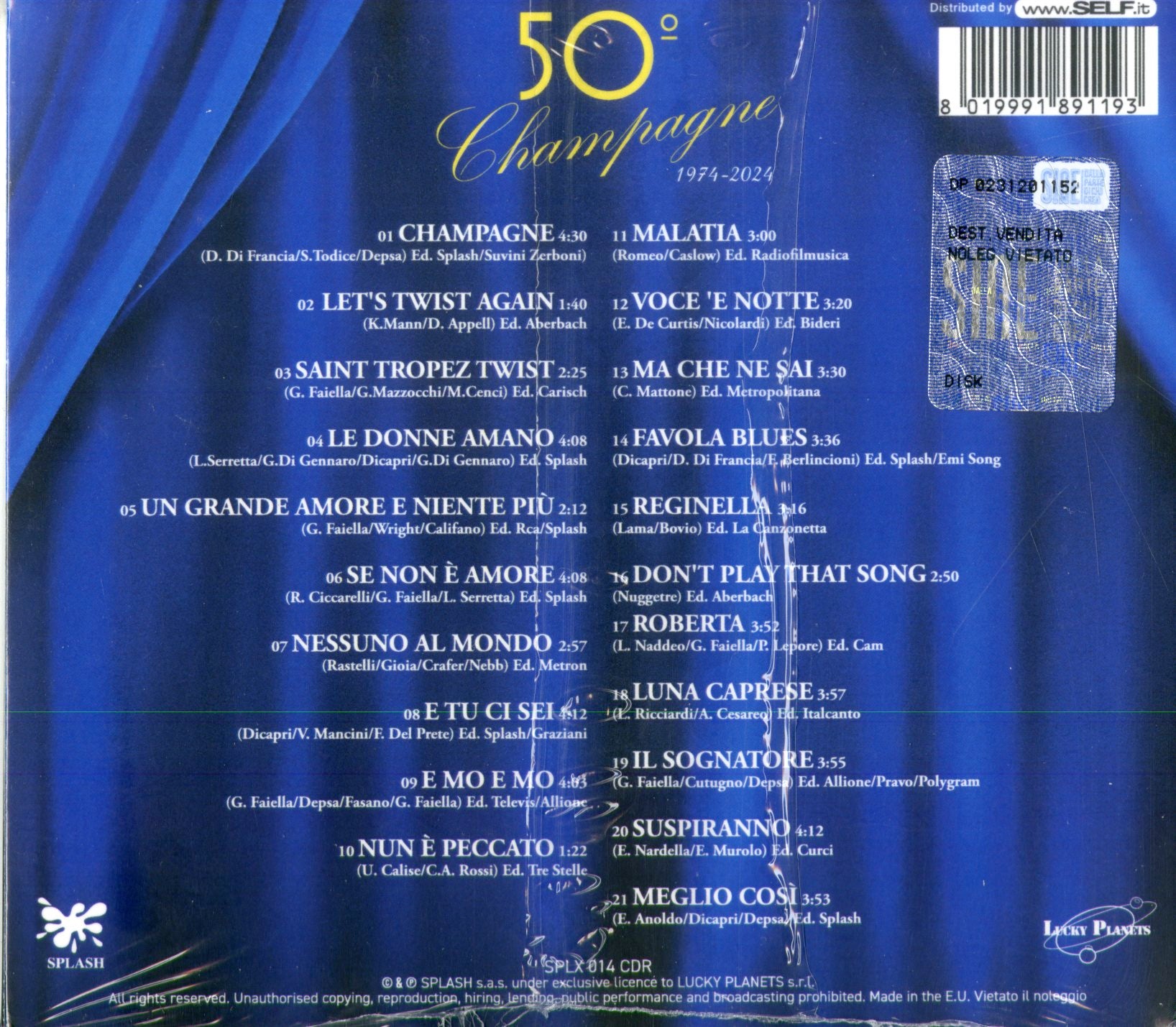 50° Champagne 1974 - 2024 limited edition