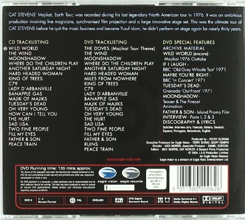 Majikat Eart Tour 1976  CD+DVD