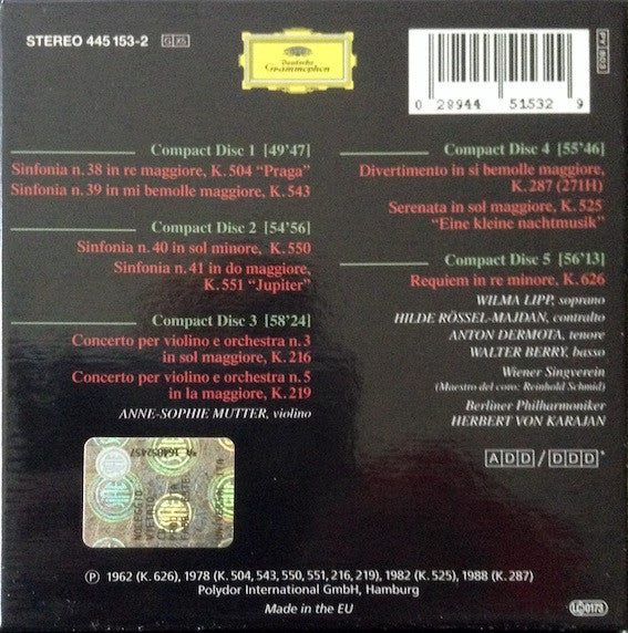 Karajan - Mozart boxset