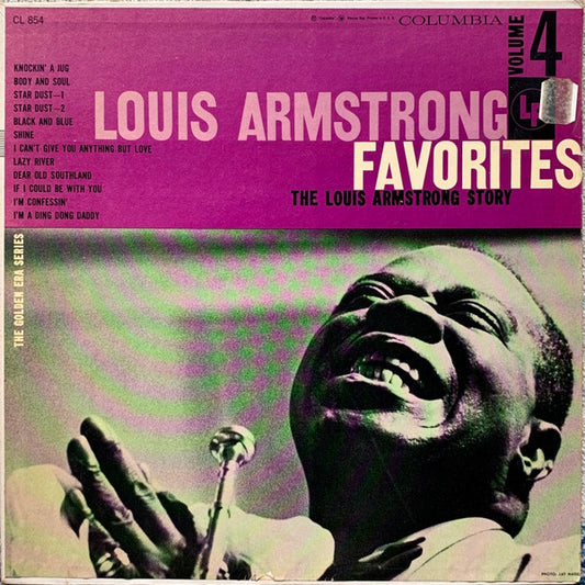 Favorites Volume 4  The Louis Armstrong Story