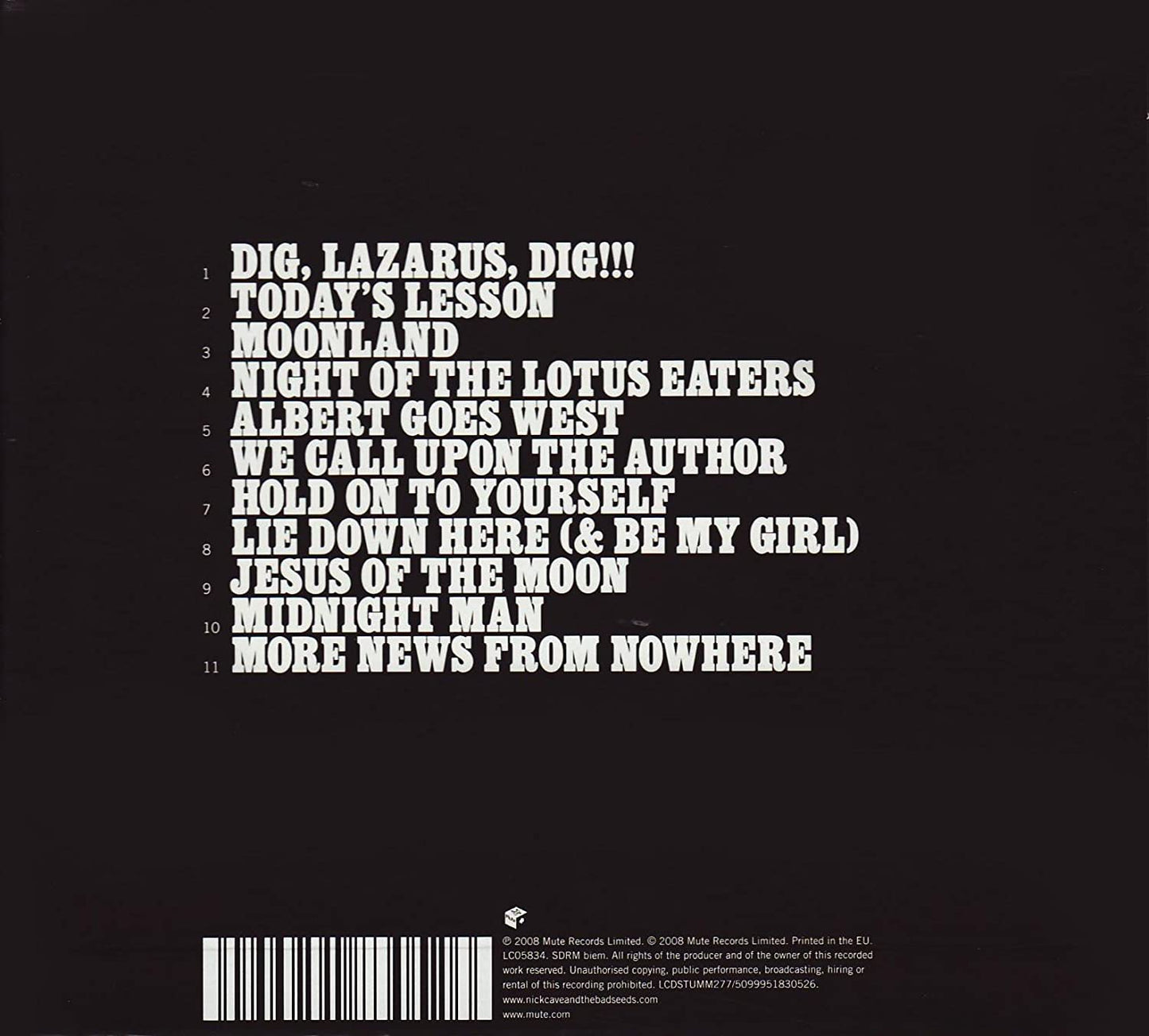 Dig, Lazarus Dig Boxset Limited Edition