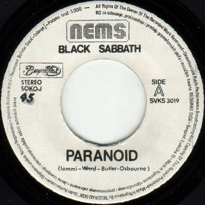 Paranoid / Snowblind