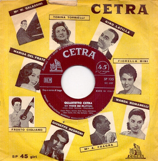 Un Disco Dei Platters / Pummarola Boat